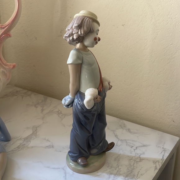 Lladro clown with puppies - Picture 3 of 4